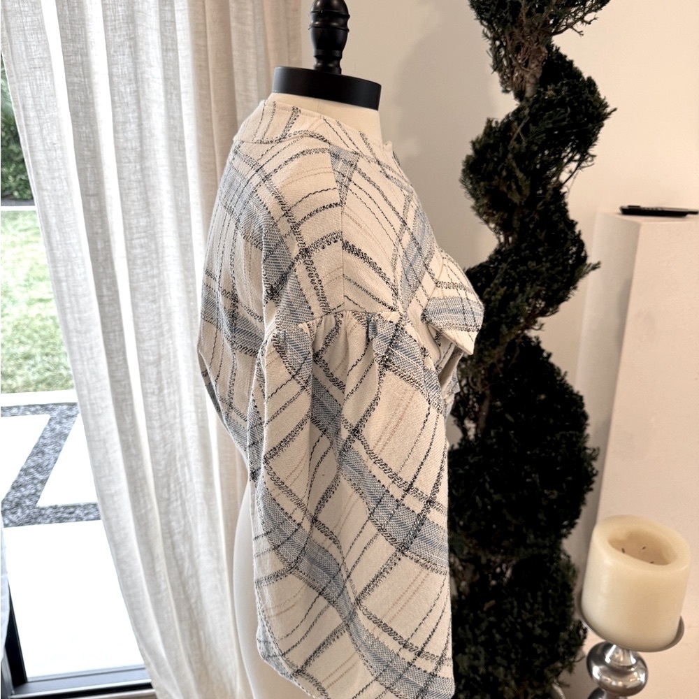Veronica Beard Nickolai Plaid Women's Jacket - Size 0 - Picture 6 of 11